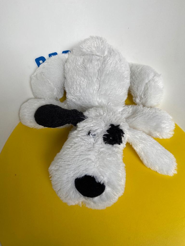 5020 hema ? hond wit zwart liggend draadjesstof, Ophalen of Verzenden, Zo goed als nieuw, Overige typen