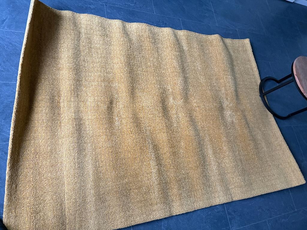 IKEA (Langsted) vloerkleed 133x195cm - Rook & huisdiervrij, Ophalen, 100 tot 150 cm, Bruin, Zo goed als nieuw