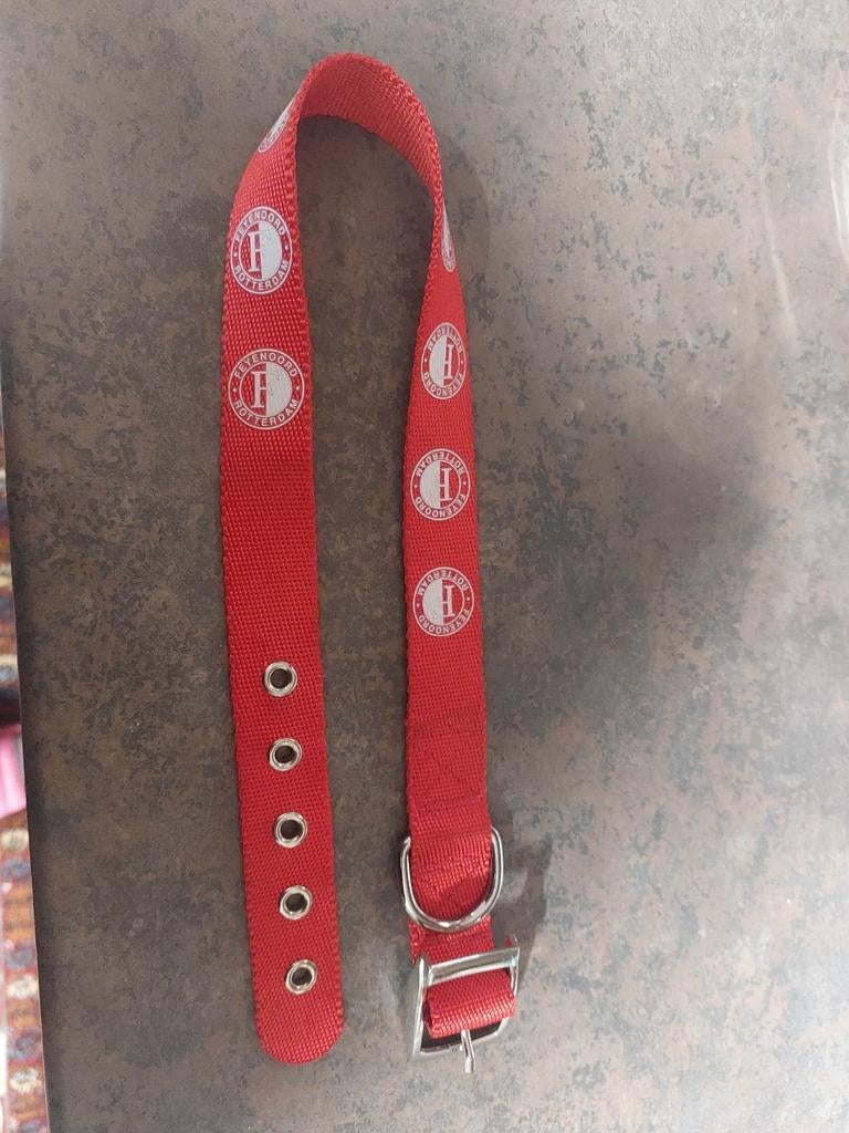Nieuwe Feyenoord hondenriem - 60 cm, Ophalen of Verzenden, Nieuw