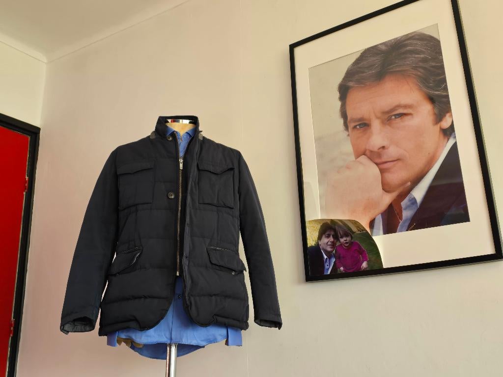 Massimo Dutti jas met mooie blauwe kleur maat M, Kleding | Heren, Jassen | Winter, Zo goed als nieuw, Massimo Dutti, Verzenden