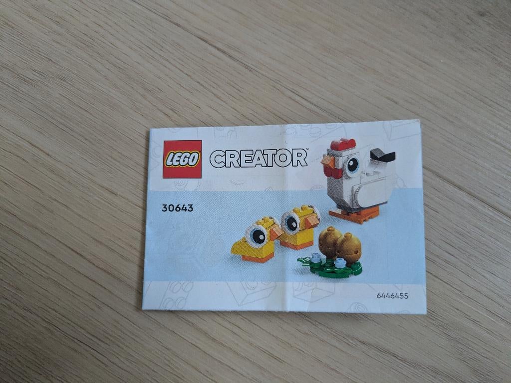 Lego 30643 Paas Kippen, Ophalen of Verzenden, Zo goed als nieuw, Complete set, Lego