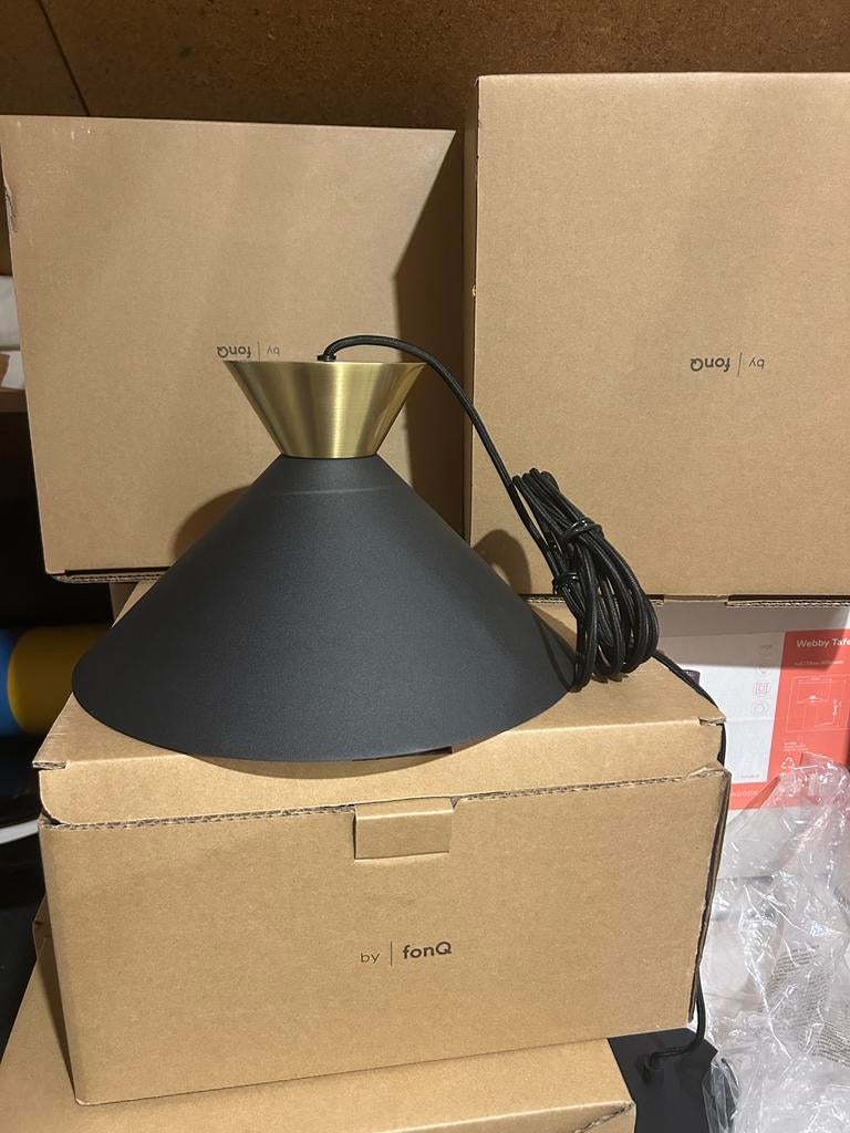 12 nieuwe lampen design Tonie Rie lamp, Huis en Inrichting, Ophalen, Zo goed als nieuw, Minder dan 50 cm