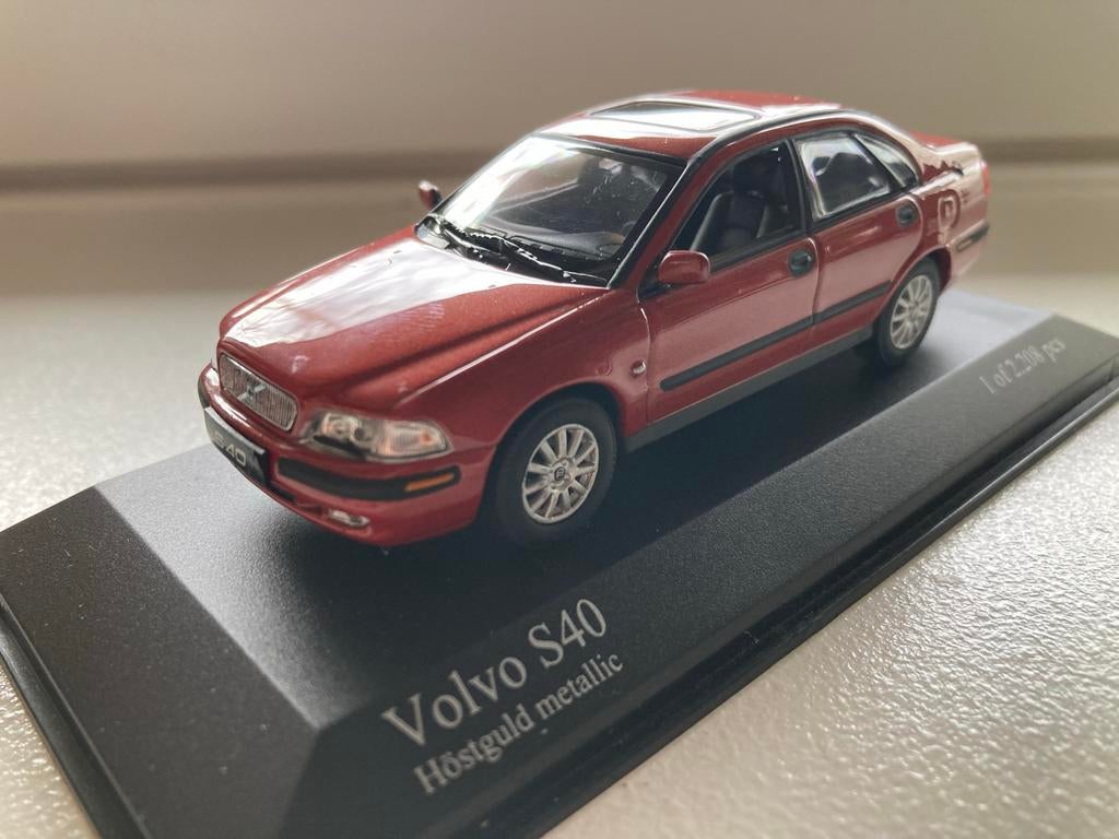 Volvo S40 Minichamps 1/43 - Nieuw in verpakking, Ophalen of Verzenden, Nieuw, Auto, MiniChamps