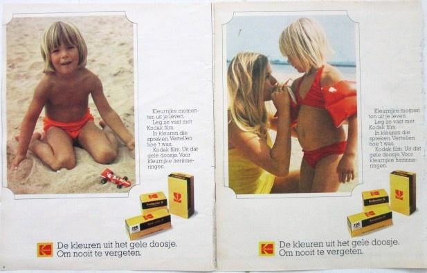 41 vintage advertenties Kodak 31-82 film camera foto Brownie, Ophalen of Verzenden, Gebruikt, Overige typen