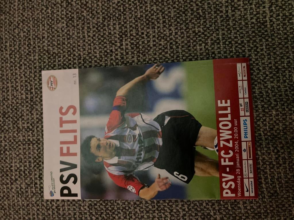 PROGRAMMABOEKJE PSV-PEC ZWOLLE 3-4, Ophalen of Verzenden, Zo goed als nieuw, PSV, Overige typen