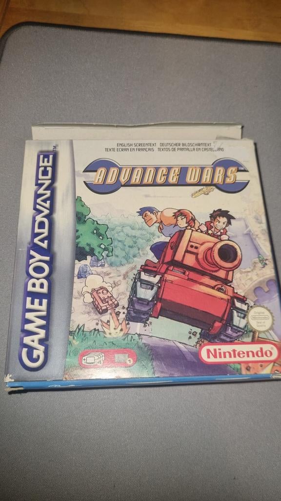 Advance Wars GBA boxed., 1 speler, Ophalen of Verzenden, Gebruikt, Vanaf 3 jaar