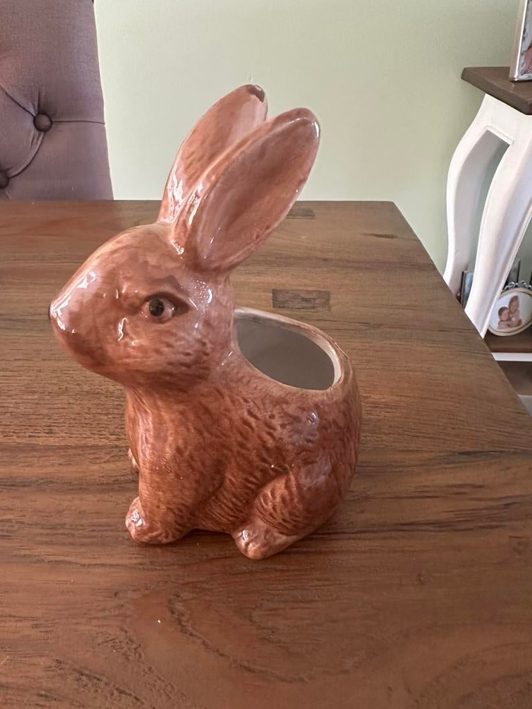 Schattige “bloempot “ konijn 🐇🐇🐇, Diversen, Pasen, Ophalen, Zo goed als nieuw