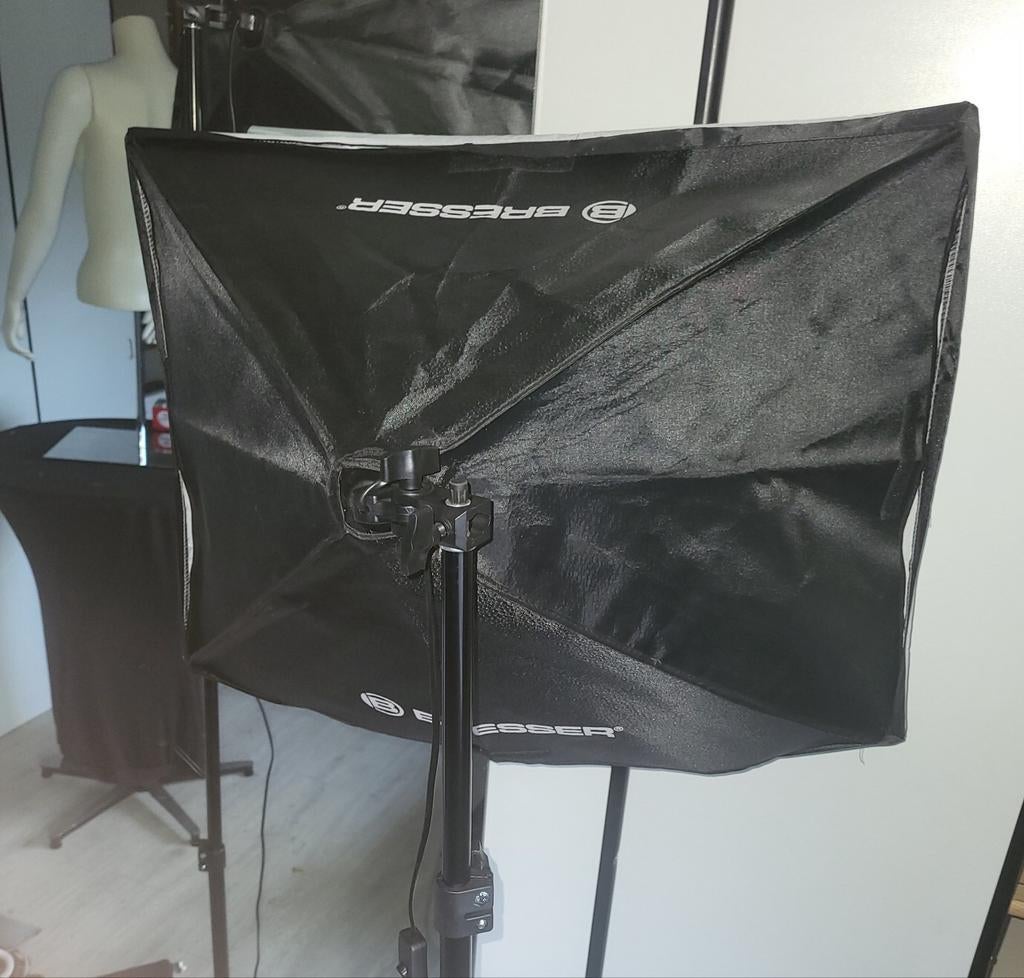 Fotostudio Lichtset LED (100watt), Audio, Tv en Foto, Fotografie | Fotostudio en Toebehoren, Ophalen of Verzenden, Complete fotostudio