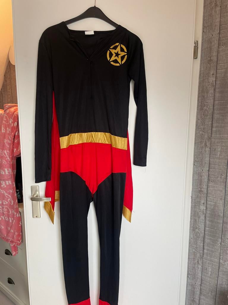 Heren superhelden pak, Ophalen of Verzenden, Gedragen, Kleding
