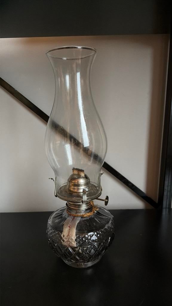 Olielamp- Riverdale, Ophalen, Gebruikt, Glas, Minder dan 50 cm