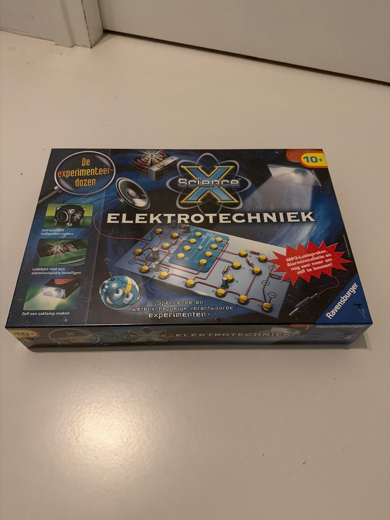 Ravensburger X Science Elektrotechniek Experimenteerdoos, Kinderen en Baby's, Speelgoed | Educatief en Creatief, Ophalen of Verzenden