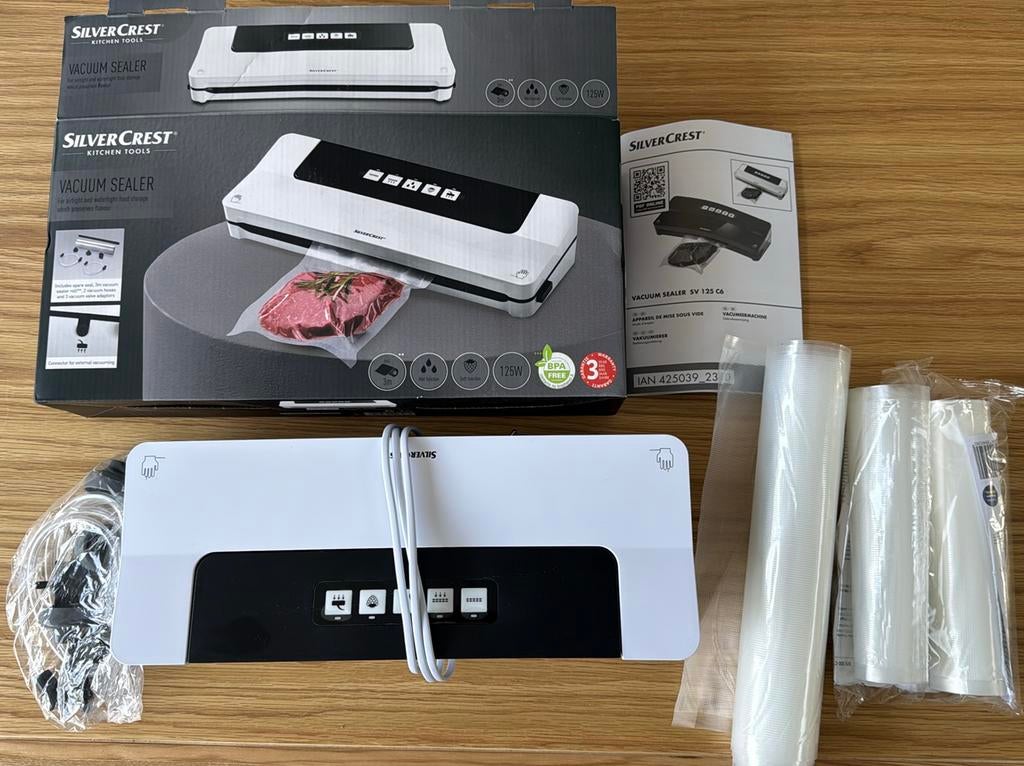 Vacuum sealer vacumeermachiene, Ophalen of Verzenden, Zo goed als nieuw