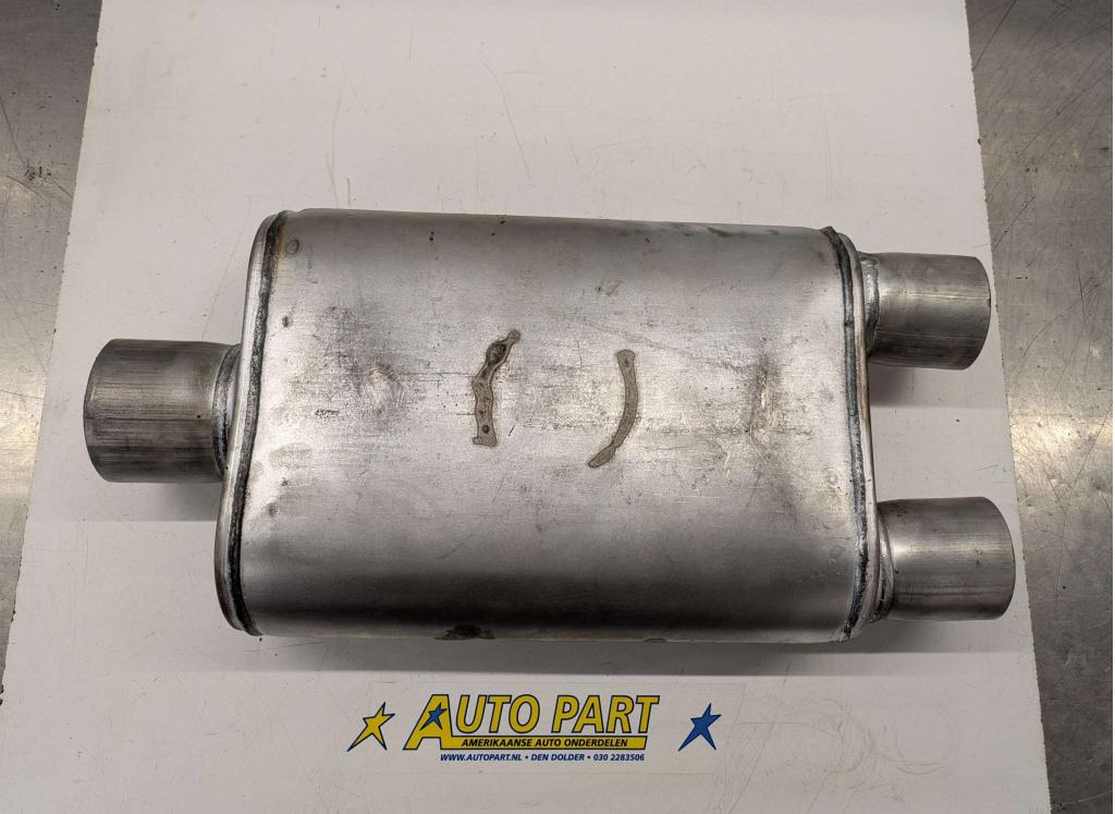 Universele uitlaatdemper 3 inch in 2x 2.5 inch uit, Auto-onderdelen, Uitlaatsystemen, Nieuw, Yuhuan, Zhejiang, P.R. 317600, CN