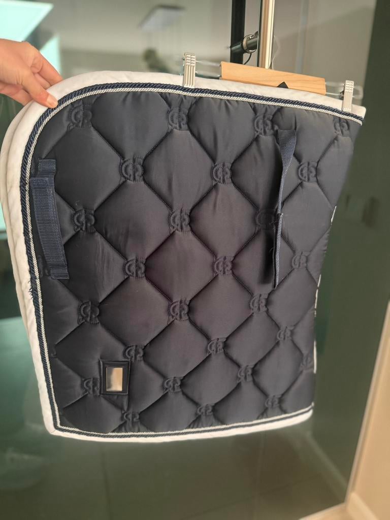 Equestrian Stockholm midnight white edge full, Full (L), Gebruikt, Dressuurdekje, Equestrian Stockholm