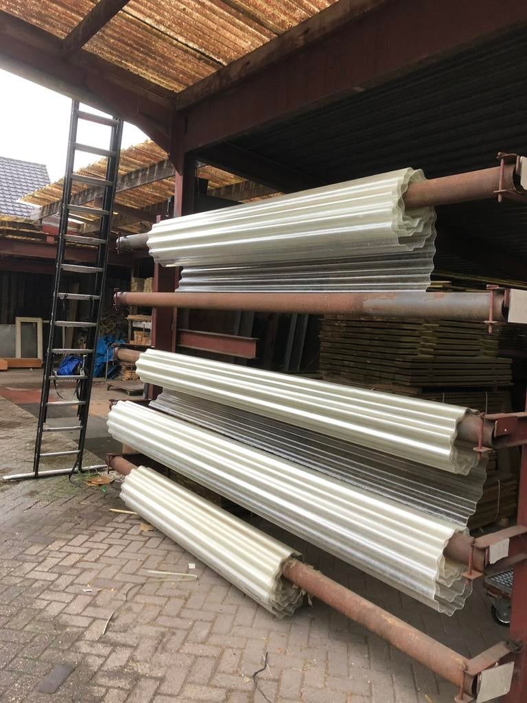 Nieuwe golfplaat oprol 76/18, Overige materialen, Nieuw, Ophalen of Verzenden, 15 m² of meer