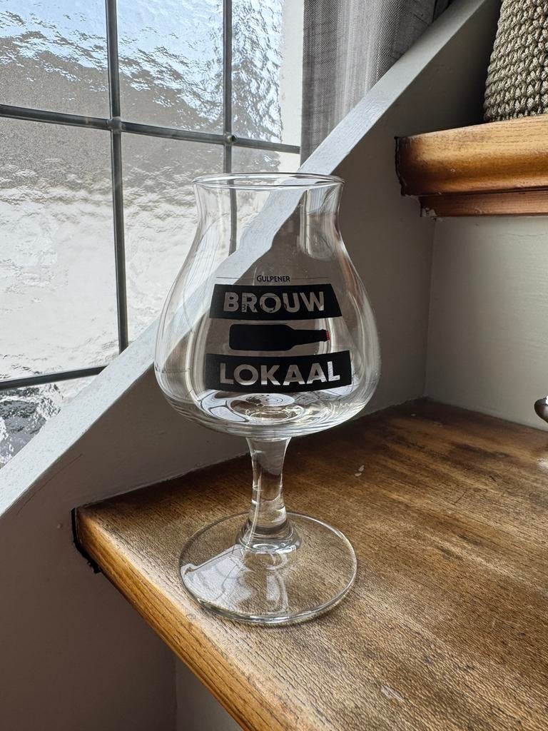 Gulpener BrouwLokaal proefglas 0,15L, Ophalen of Verzenden, Zo goed als nieuw, Glas of Glazen, Gulpener