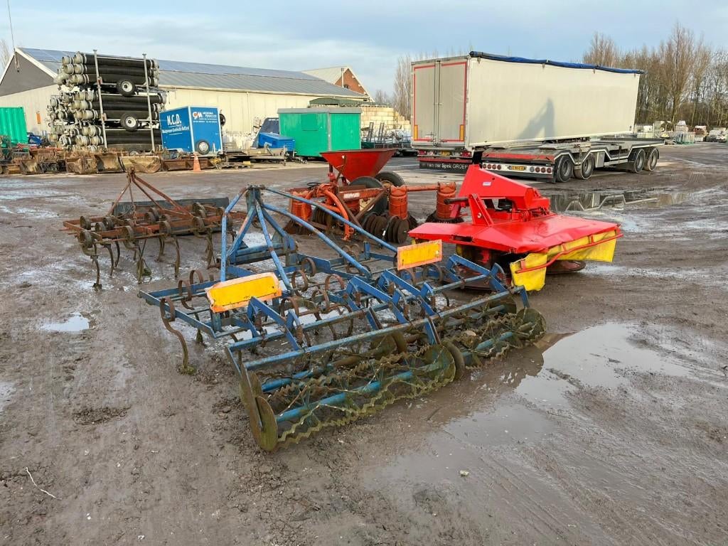 Triltand cultivator 270cm met verkruimelingsrollen, Gebruikt, Onbekend, Overige soorten, Ophalen of Verzenden