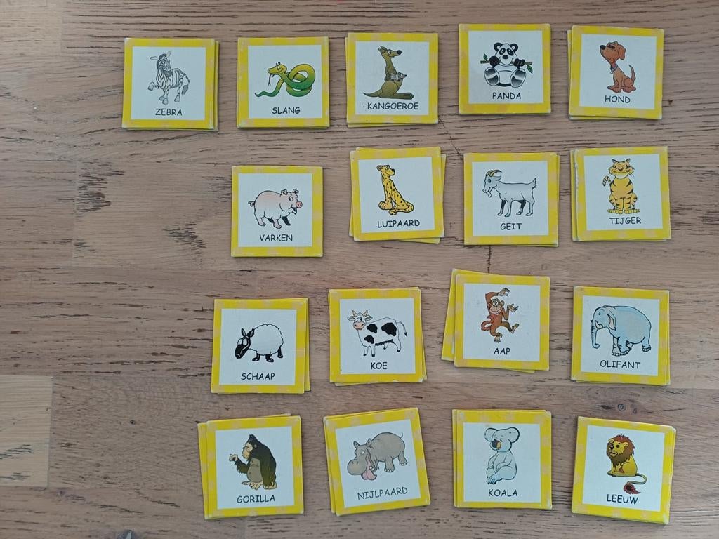 Memorie Dieren, Ophalen of Verzenden, Gebruikt