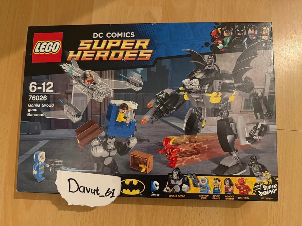 LEGO Batman Gorilla Grodd goes bananas 76026 *SEALED*, Kinderen en Baby's, Speelgoed | Duplo en Lego, Ophalen of Verzenden, Nieuw
