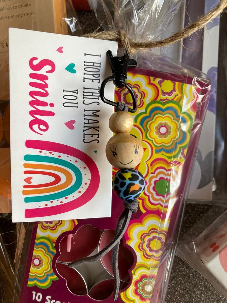 Gelukspoppetjes geurkaarsen cadeautjes sleutelhanger, Verzamelen, Sleutelhangers, Ophalen of Verzenden, Zo goed als nieuw