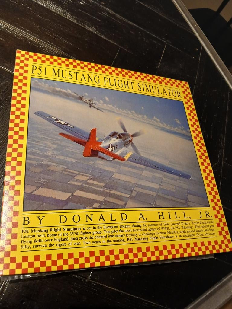 P-51 Mustang Flight Simulator PC Game, Gebruikt, 1 speler, Ophalen of Verzenden, Vanaf 12 jaar