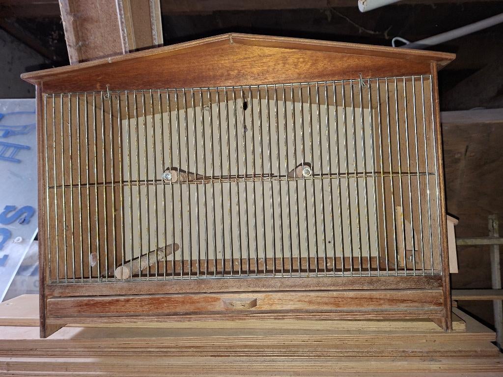 Houten Duivenkooi, Dieren en Toebehoren, Vogels | Hokken en Kooien, Ophalen, Gebruikt, Vogelkooi, AMEIDE