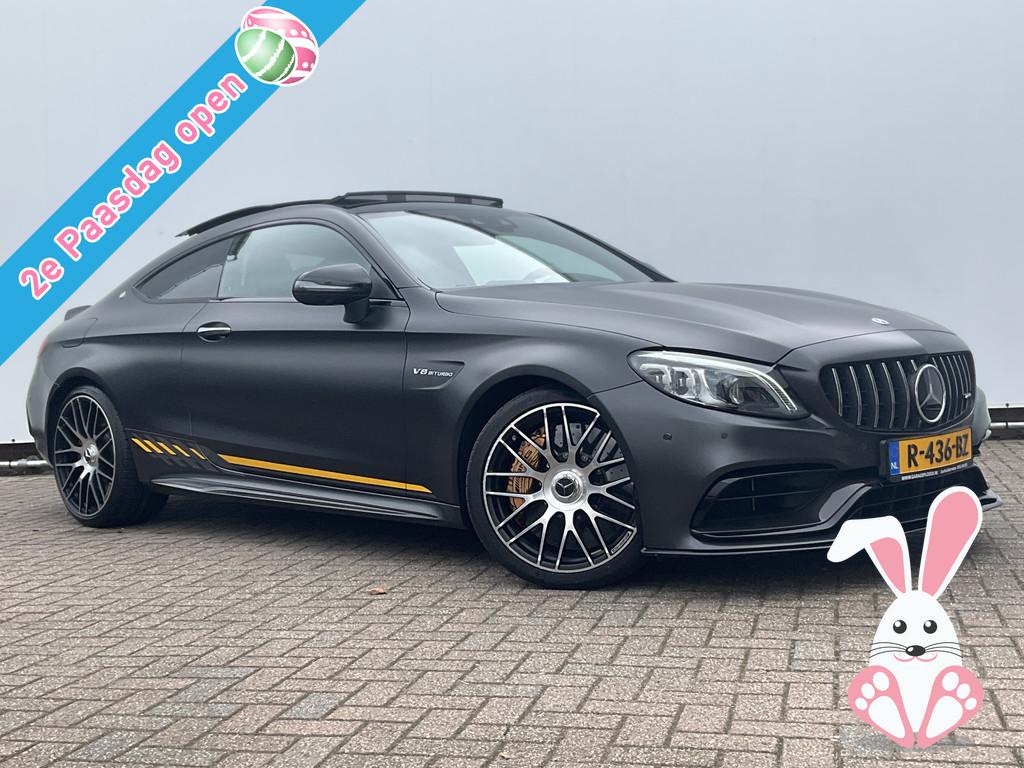 Mercedes-Benz C-Klasse Coupé AMG 63 S Final Edition NL-Gele, Auto's, Automaat, Achterwielaandrijving, Gebruikt, 510 pk