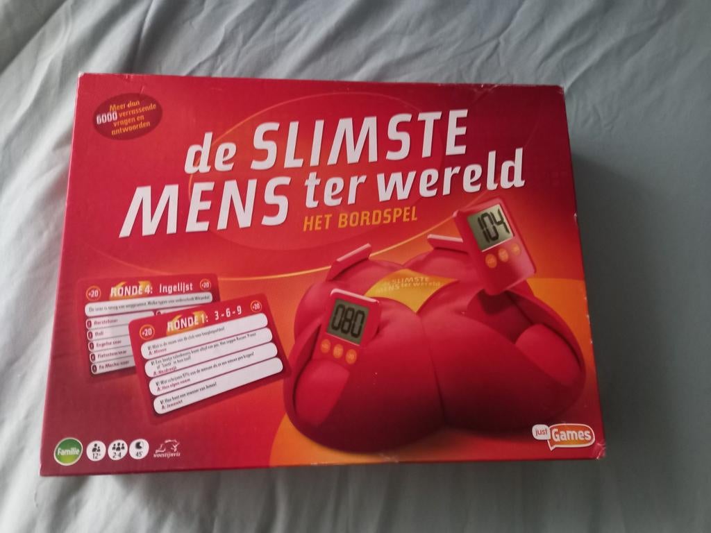 Bordspel ,,De slimste mens ,,, Ophalen of Verzenden, Zo goed als nieuw