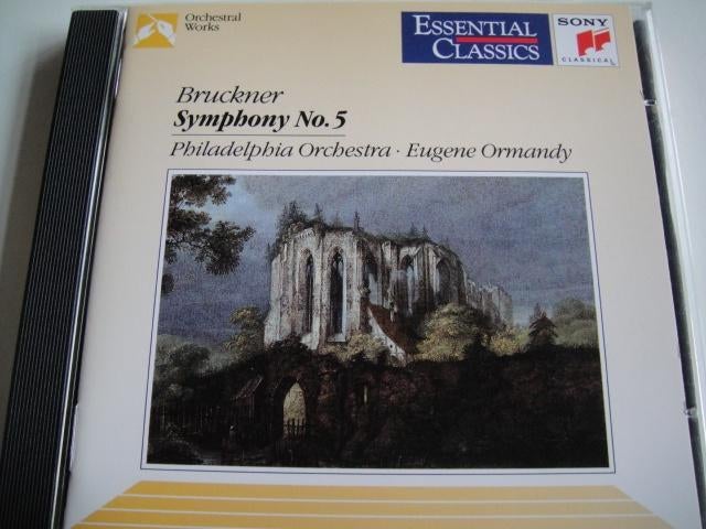BRUCKNER Symphony no. 5 CD ORMANDY SONY ESSENTIAL NIEUWSTAAT, Cd's en Dvd's, Cd's | Klassiek, Ophalen of Verzenden, Romantiek