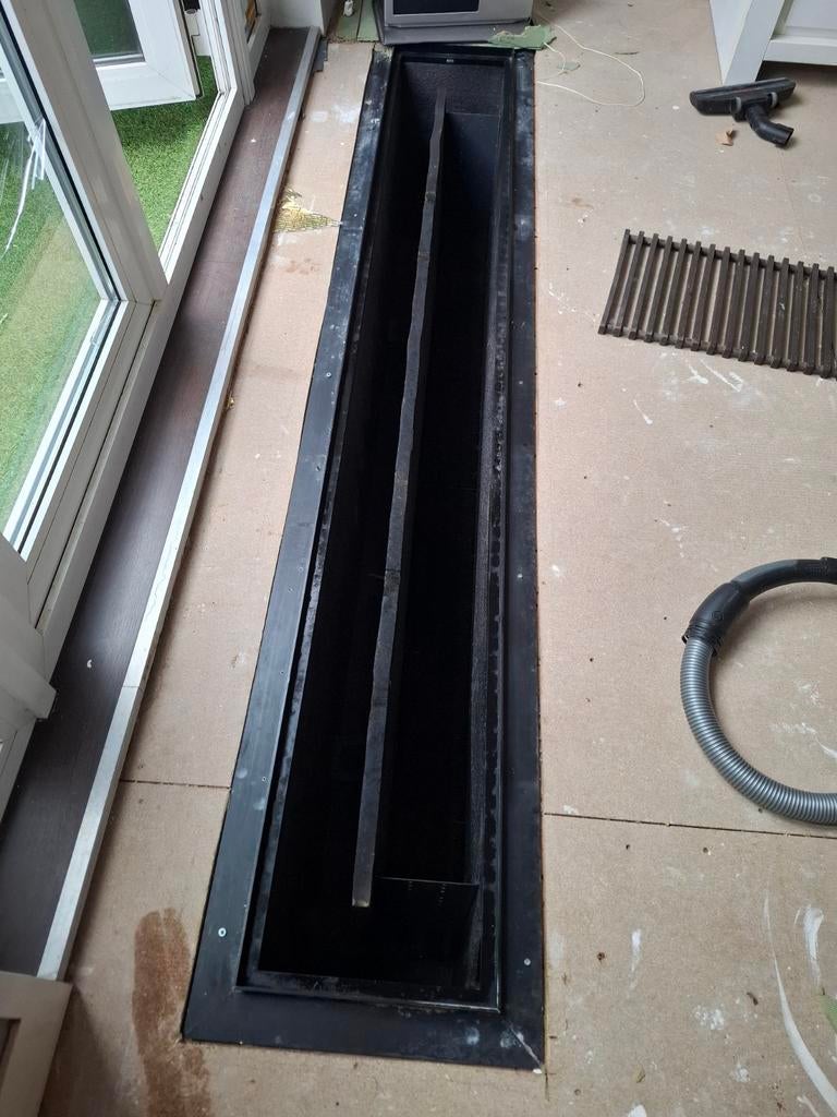 Convectorput 2356x332mm - Geïsoleerd, 30 tot 80 cm, Gebruikt, Overige typen, 150 cm of meer