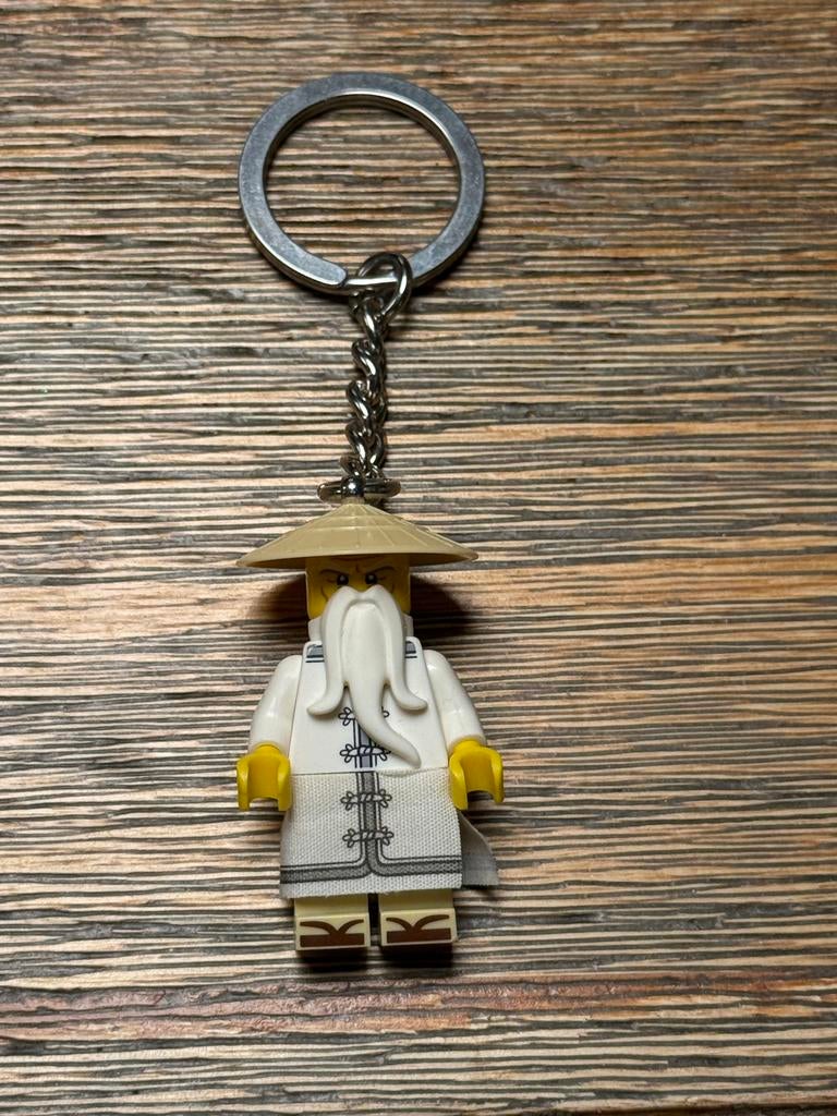 Lego 5004915 Ninjago Master Wu sleutelhanger, Gebruikt, Lego, Ophalen of Verzenden, Compleet