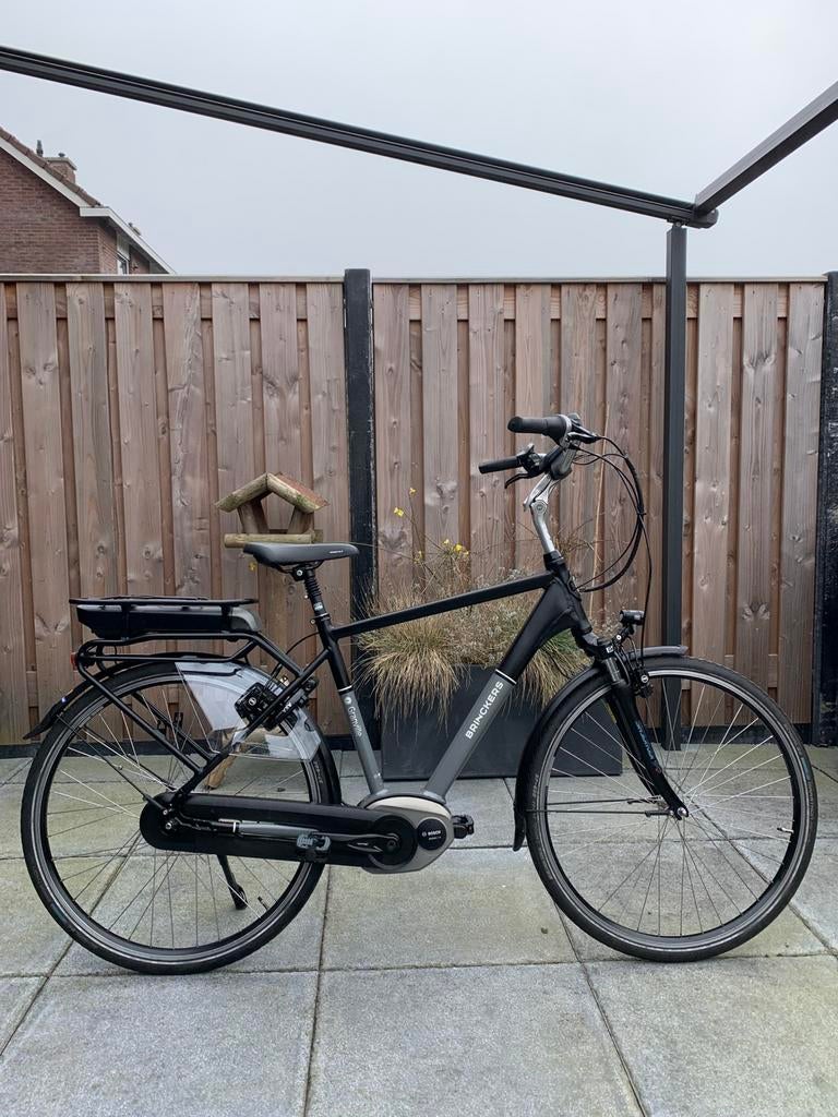 Nette Brickers Granville elektrische heren fiets middenmoter, Gebruikt, Versnellingen, 53 tot 57 cm, Ophalen