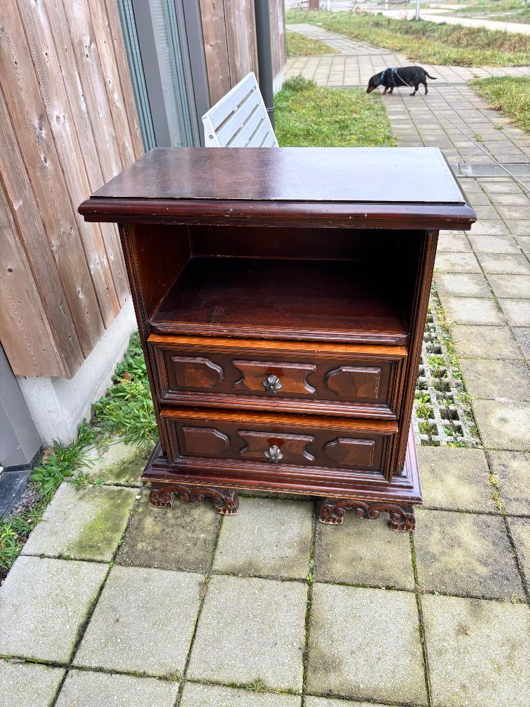 Vintage buikkastje, Ophalen, Gebruikt, 1 of 2 laden, 50 tot 100 cm