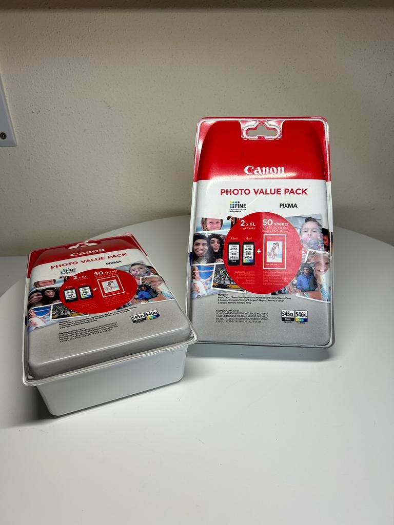 Canon Photo Value Pack 545XL 546XL - 2 stuks, Ophalen of Verzenden, Nieuw, Cartridge