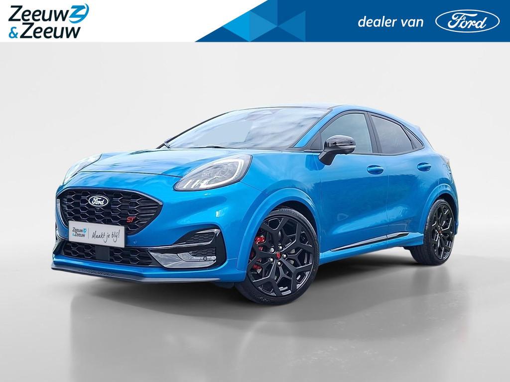 Ford Puma 1.0 EcoBoost Hybrid ST | Performance Pack | 19" Pe, 12 maanden, Stof, Puma, Blauw