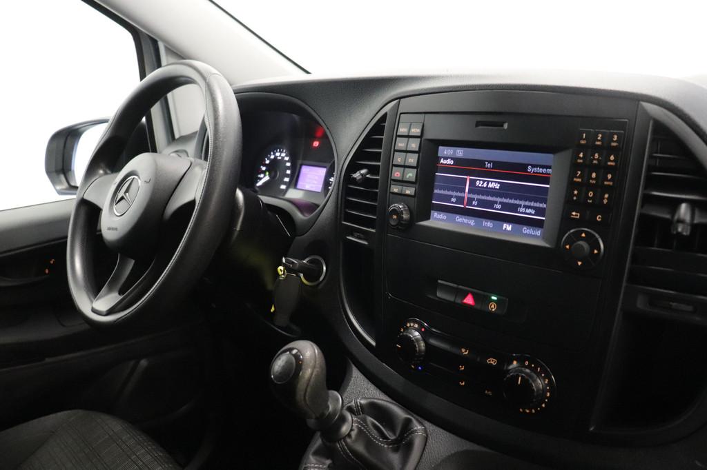 Mercedes-Benz Vito 110 CDI XL - EURO 6 - Airco - Camera -, Voorwielaandrijving, Gebruikt, 4 cilinders, Wit