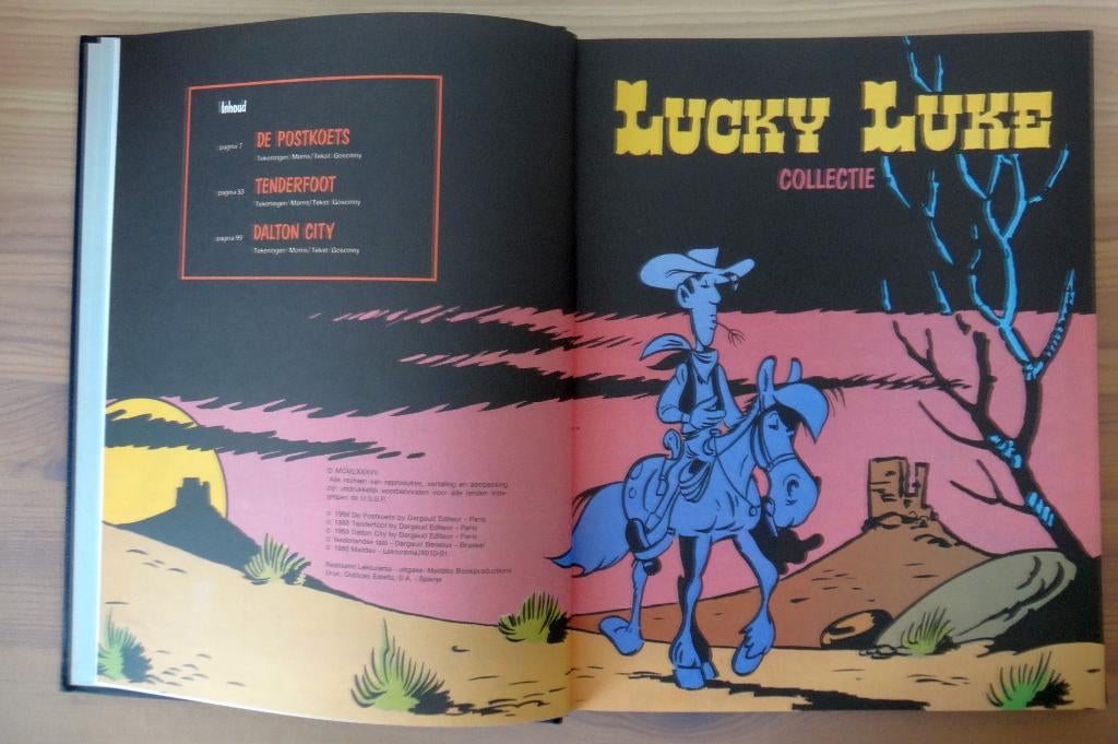 Lucky Luke collectie, Boeken, Stripboeken, Eén stripboek, Ophalen of Verzenden, Zo goed als nieuw, Morris & Coscinny