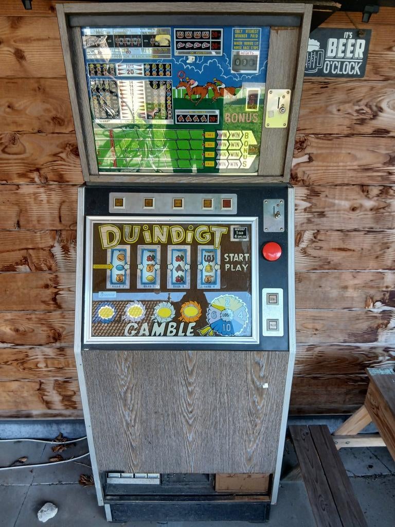 Brenco Duindigt Gamble gokkast, Verzamelen, Automaten | Gokkasten en Fruitautomaten, Ophalen