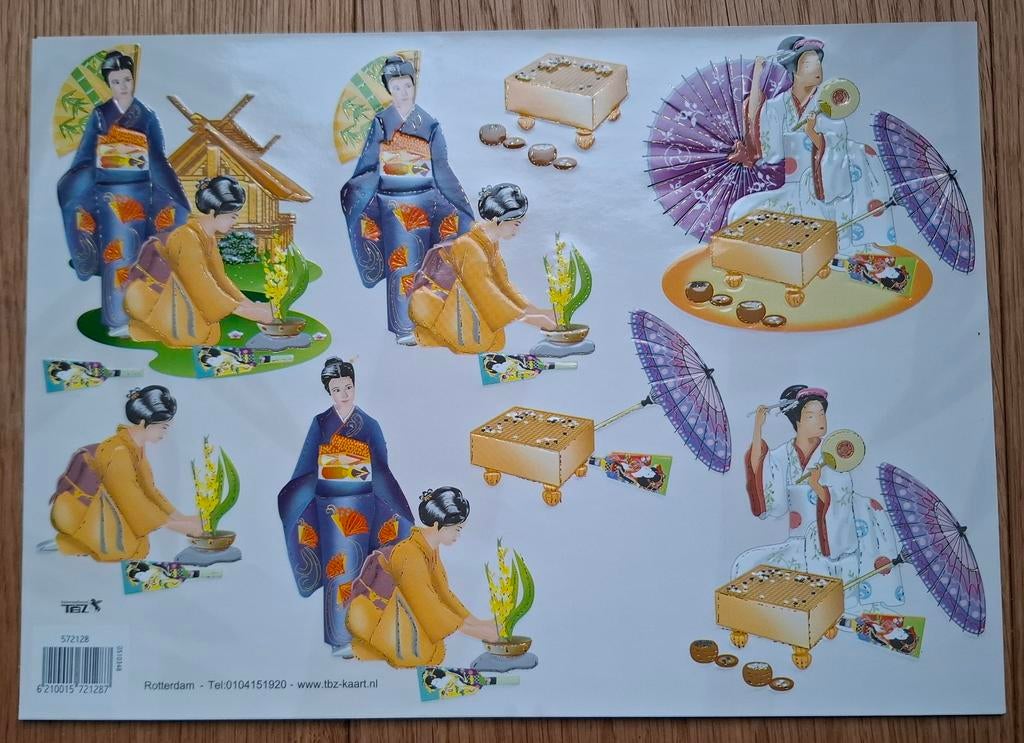 3D-Knipvel
TBZ Rotterdam - Japanse Dames - nr. 572128, Ophalen of Verzenden, Nieuw, Knipvel