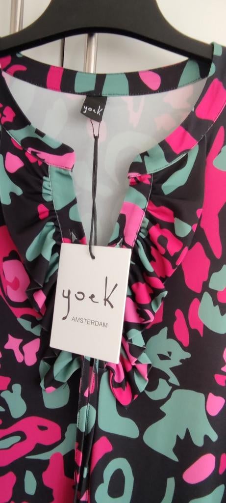 Damesjurk Yoek mt46/48, Kleding | Dames, Grote Maten, Yoek, Ophalen of Verzenden, Nieuw, Jurk