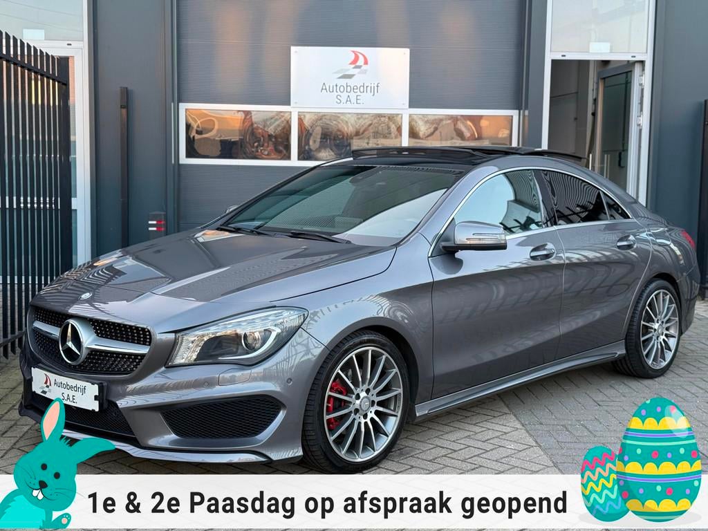 Mercedes-Benz CLA-klasse 200 AMG Line PANO MEMORY SFEER XENO, Gebruikt, Euro 6, 715 kg, Open dak