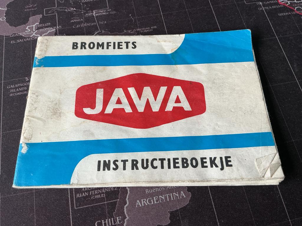 Jawa Bromfiets Instructieboekje - Vintage Handleiding, Fietsen en Brommers, Verzenden, Gebruikt