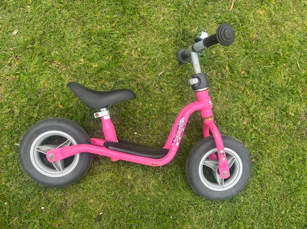 Roze loopfiets, Ophalen of Verzenden, Gebruikt, Loopfiets