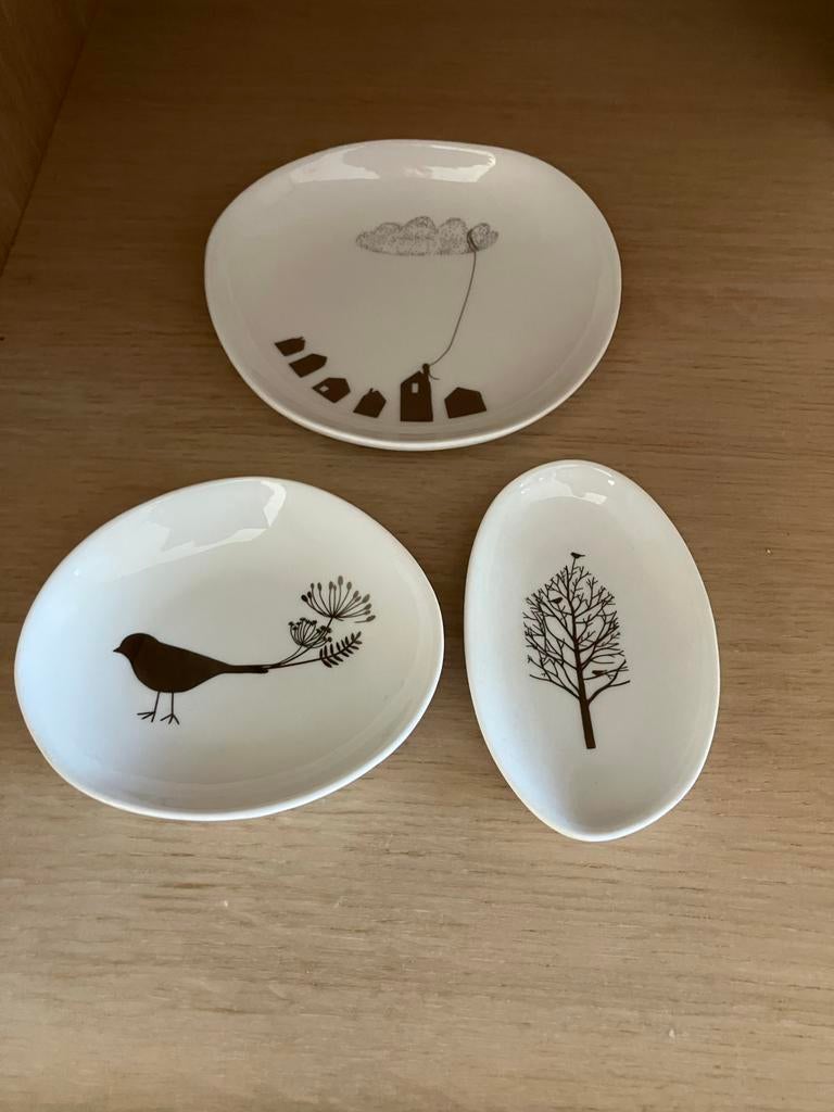 Räder Wonderland Schaaltjes Set van 3 - Nieuw, Porselein of Keramiek, Schaal, Nieuw, Ophalen of Verzenden