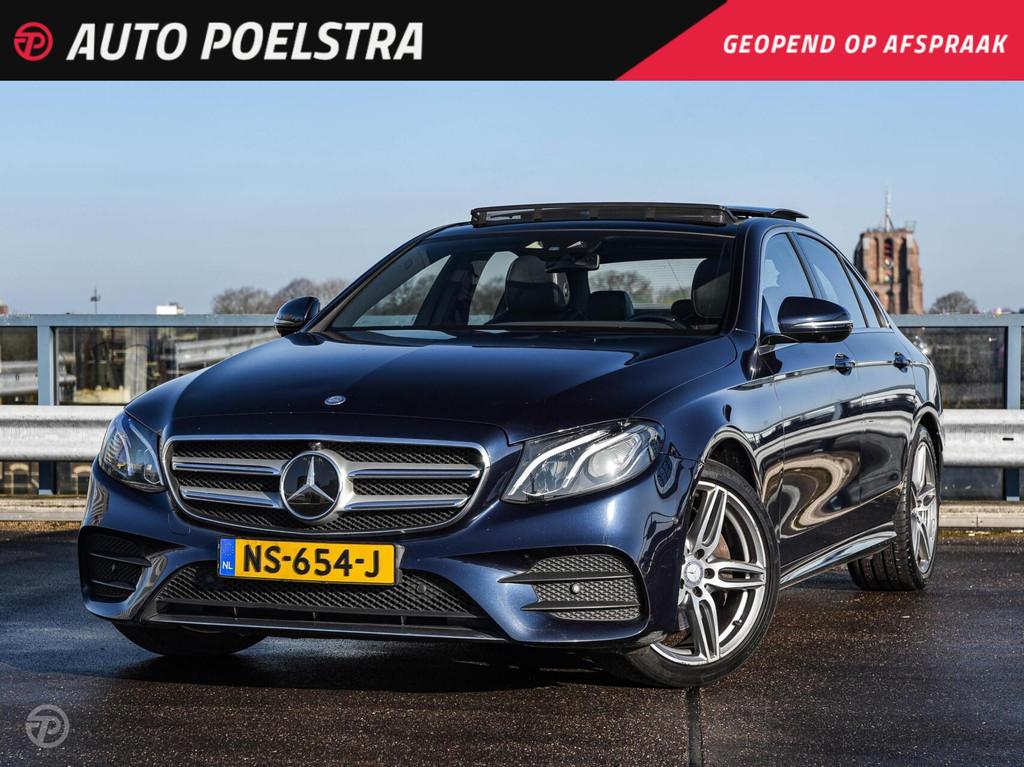 Mercedes-Benz E-klasse 200 AMG Line Panoramadak HUD Widescre, Automaat, Achterwielaandrijving, Gebruikt, 4 cilinders
