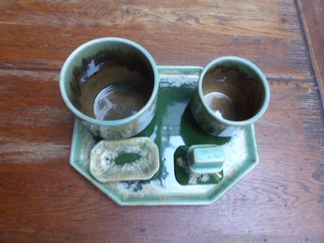 Art deco keramiek rookstel, Thulin, Ophalen of Verzenden