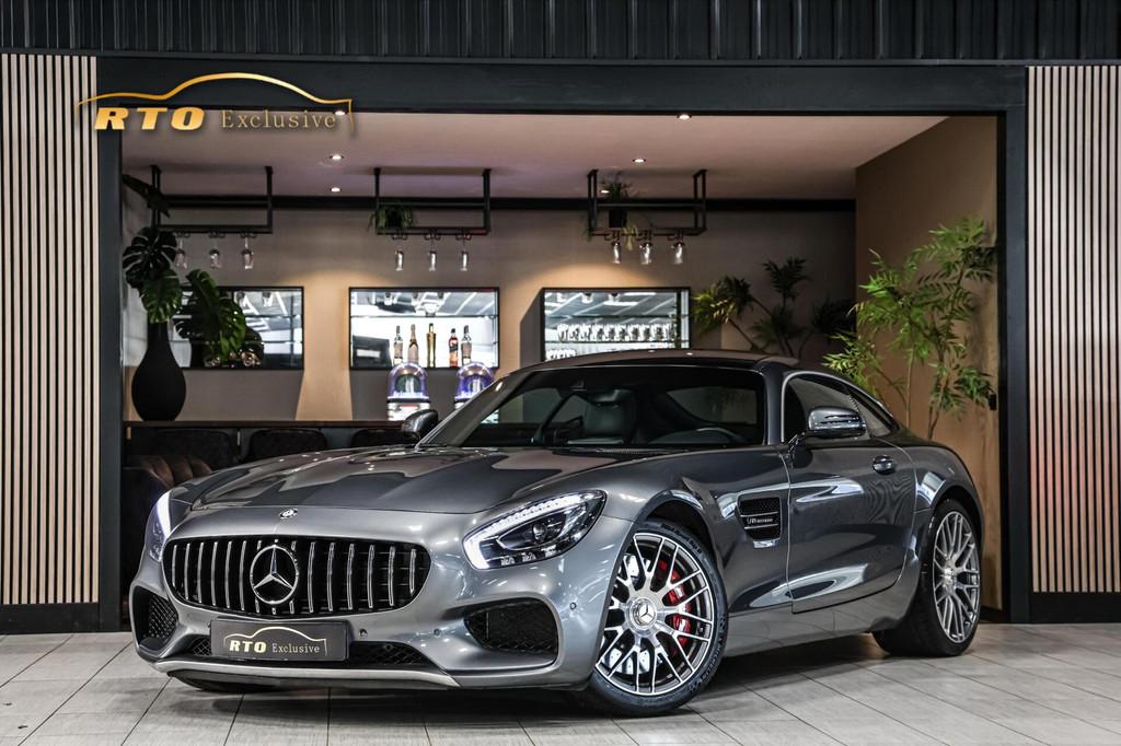 Mercedes AMG GT 4.0 S|Carbon|Memory|Pano|Burmester|Camera, Auto's, Automaat, Achterwielaandrijving, Gebruikt, 510 pk