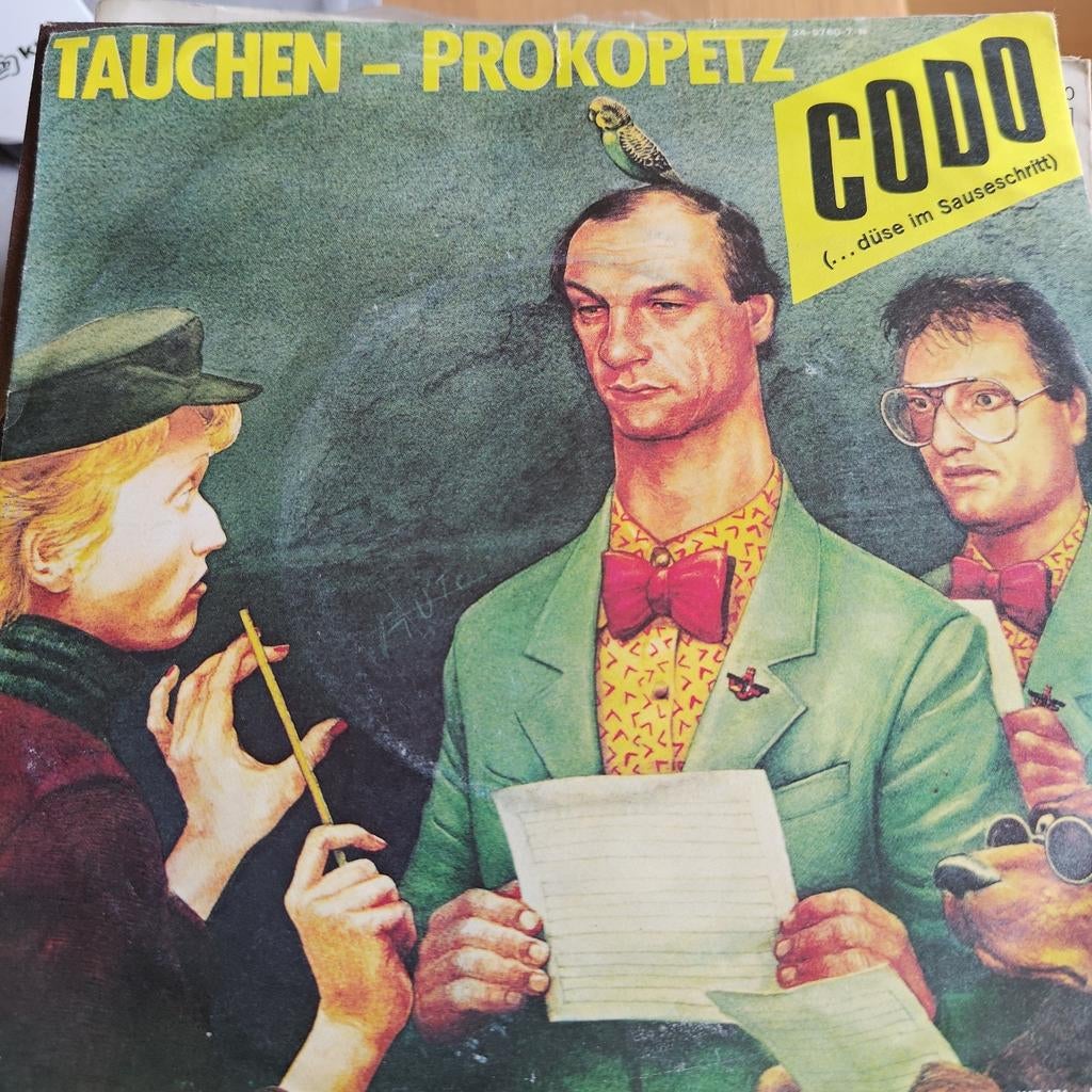 Tauchen - Prokopeitz - Codo (...düse im Sauseschritt) Vinyl, Ophalen of Verzenden, Gebruikt, 7 inch