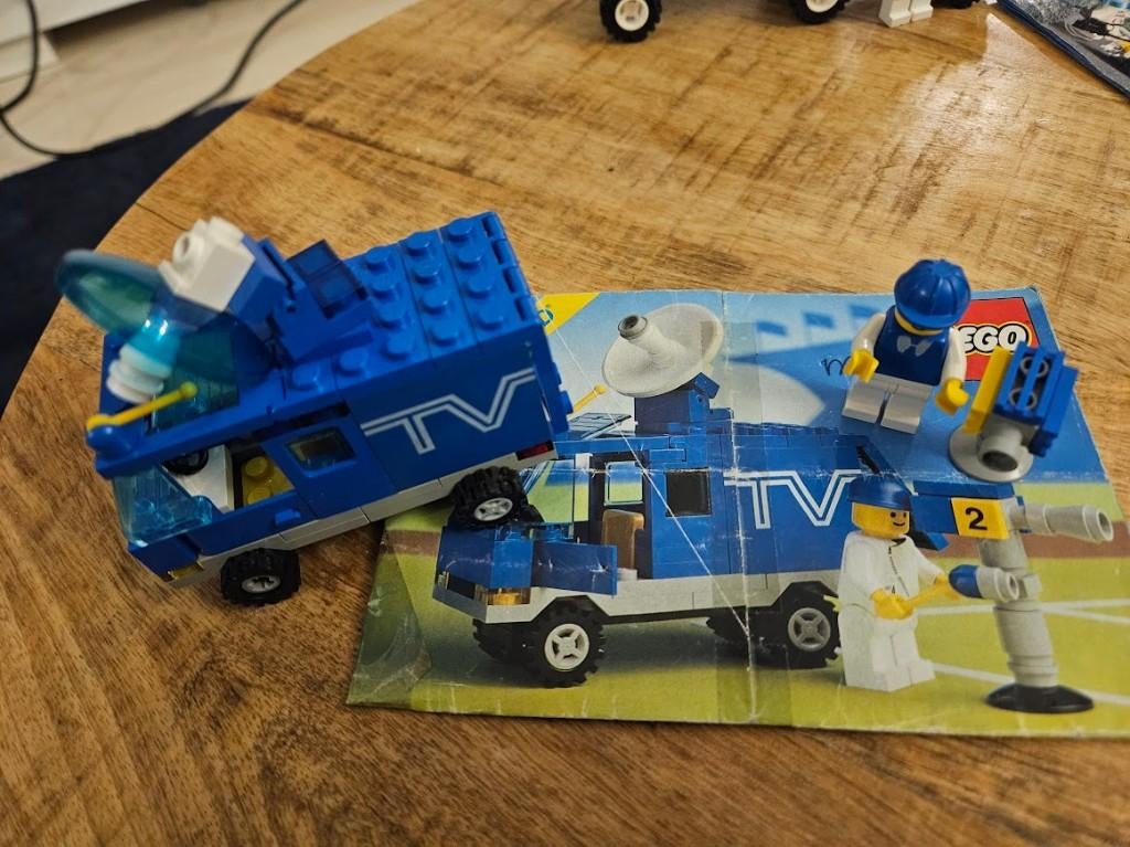 Lego Nr 6661 tV Mobile, Ophalen, Gebruikt, Complete set, Lego