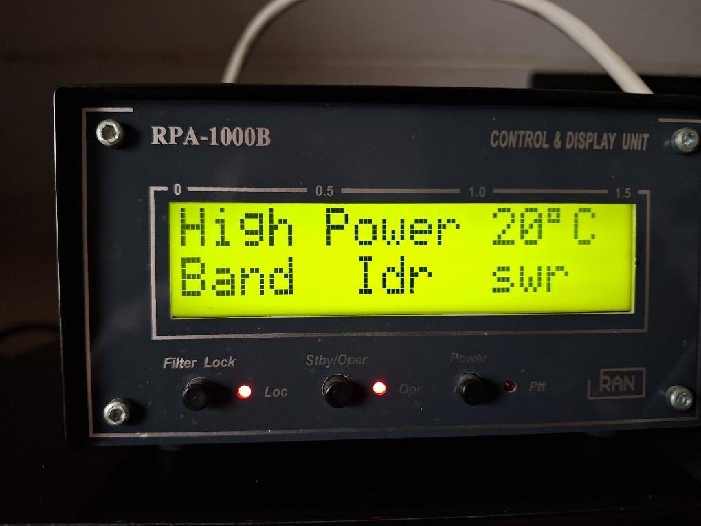 SV1NL Eindtrap HF + 6 meter Uniek RPA1000B, Ophalen of Verzenden, Gebruikt, Zender